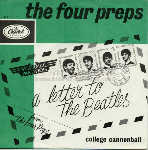 The Four Preps - A letter to the Beatles