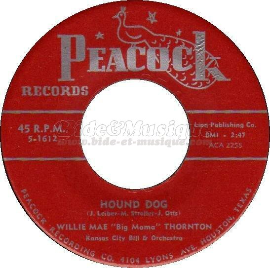 Willie Mae "Big Mama" Thornton - Hound dog