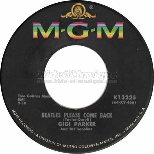 Gigi Parker & the Lonelies - Beatles please come back