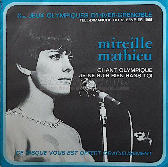 Mireille Mathieu - Chant Olympique