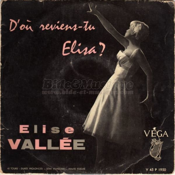 Elise Valle - D'o reviens-tu lisa