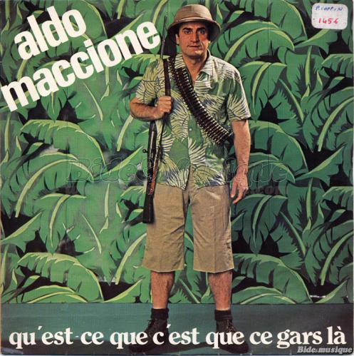 Aldo Maccione - Acteurs chanteurs, Les