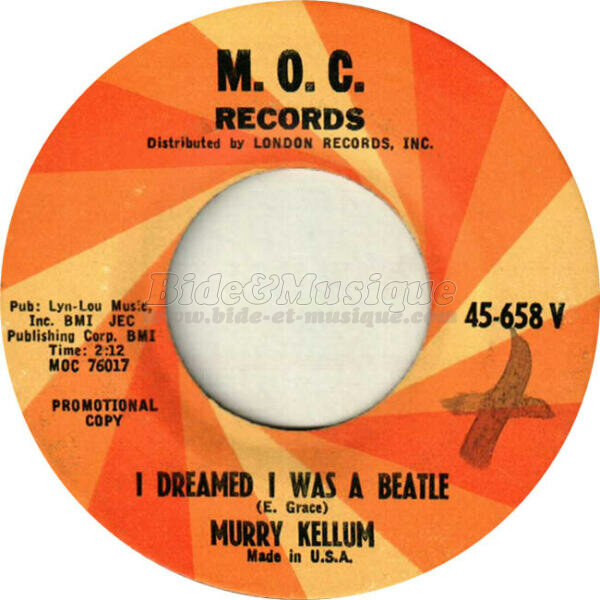 Murry Kellum - I dreamed I was a Beatle