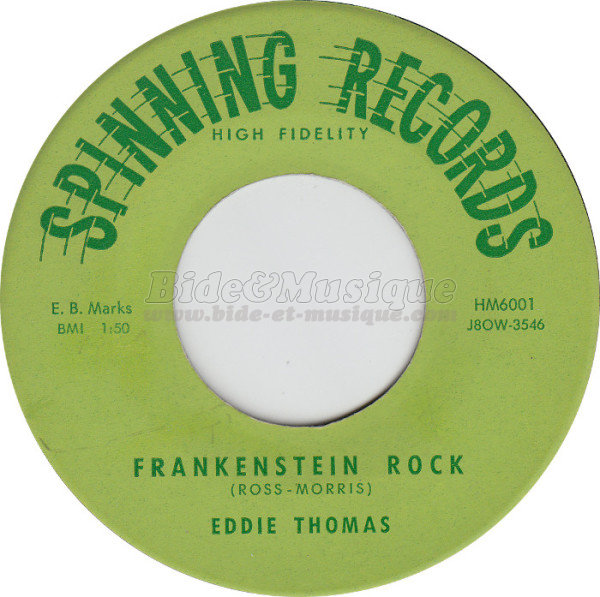 Eddie Thomas - Frankenstein rock
