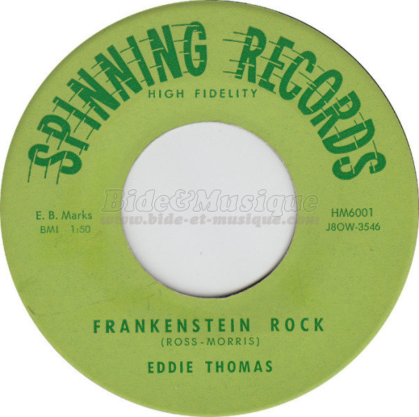 Eddie Thomas - Hallo'Bide (et chansons pouvantables)