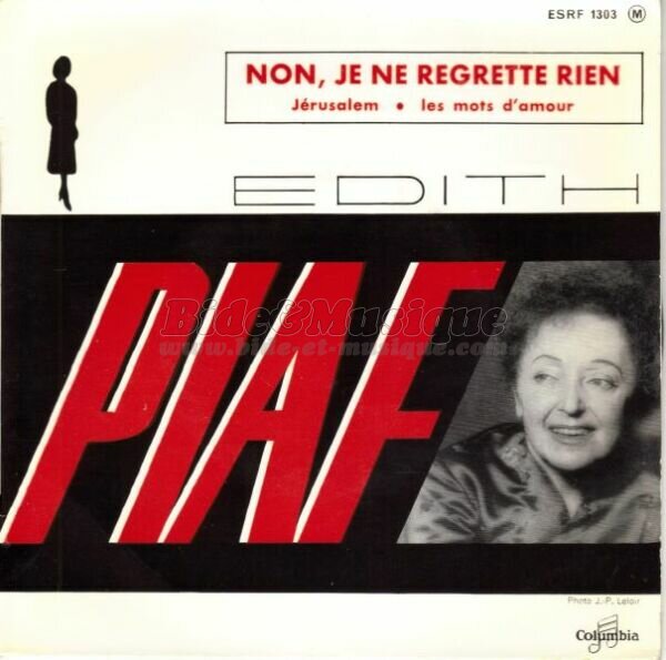 Edith Piaf - Non%2C je ne regrette rien