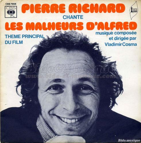 Pierre Richard - Acteurs chanteurs, Les