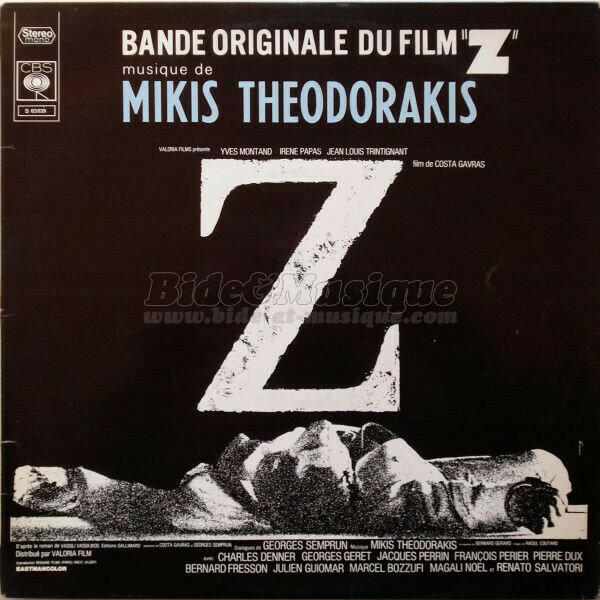 Mikis Theodorakis - B.O.F. : Bides Originaux de Films