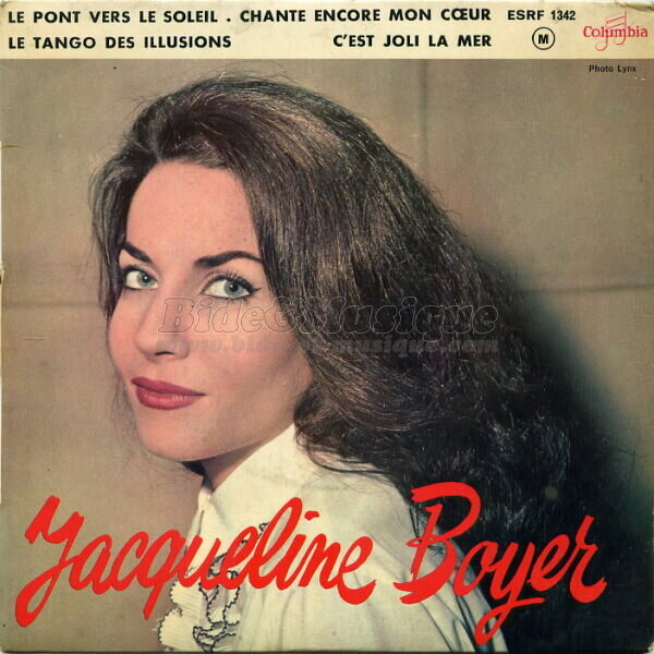 Jacqueline Boyer - Chante encore mon cœur