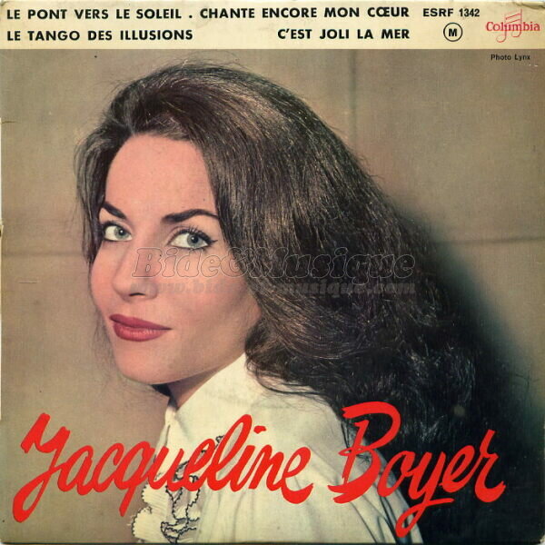 Jacqueline Boyer - Chante encore mon c%26oelig%3Bur