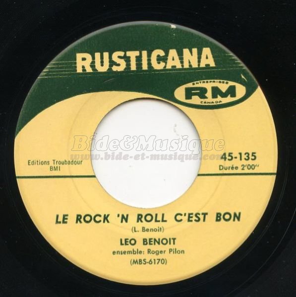 Lo Benoit - Le rock'n'roll c'est bon
