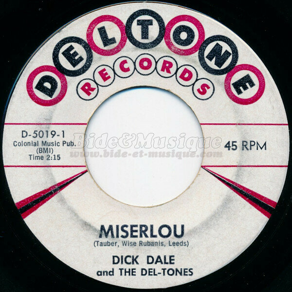 Dick Dale - B.O.F. : Bides Originaux de Films