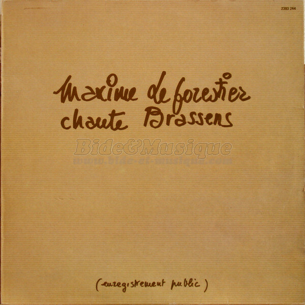 Maxime Le Forestier - Le p�re No�l et la petite fille