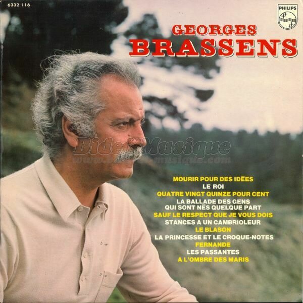 Georges Brassens - Mourir pour des id�es