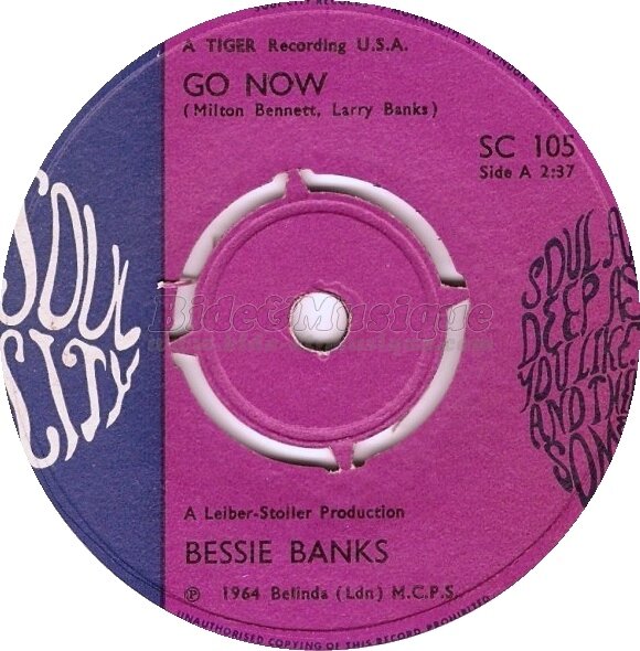 Bessie Banks - Go now
