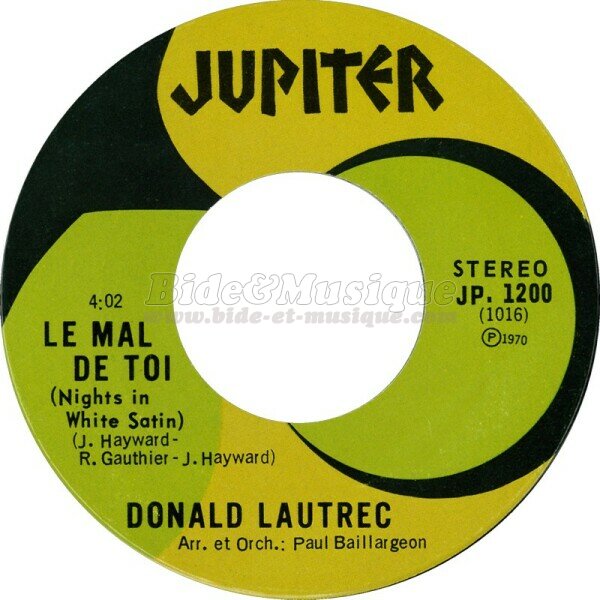 Donald Lautrec - Spciale Qubec !