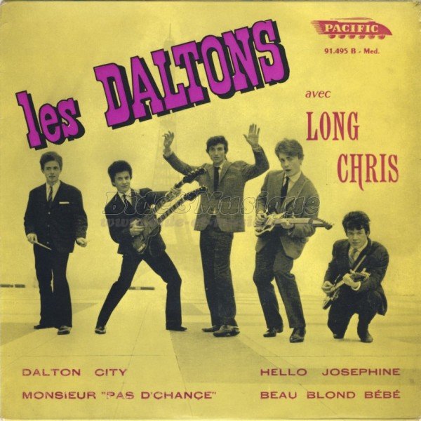 Long Chris & les Daltons - Beau blonde bb