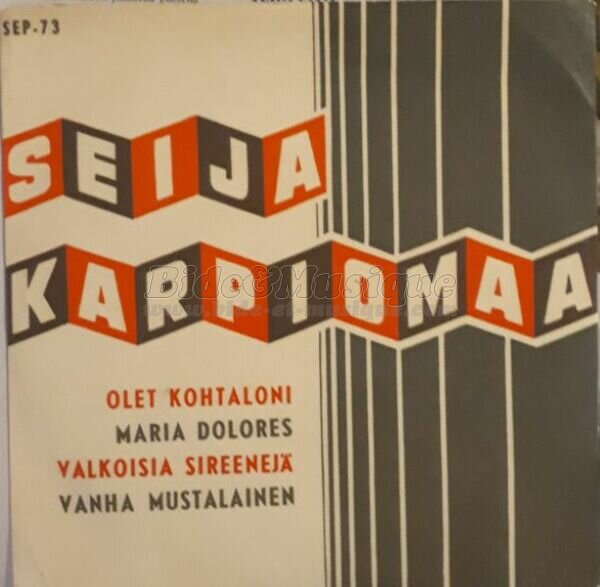 Seija Karpiomaa - Olet kohtaloni