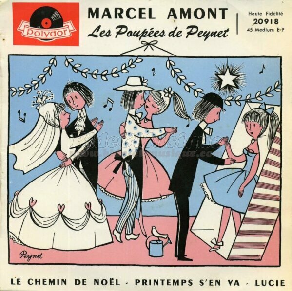 Marcel Amont - Les poupes de Peynet