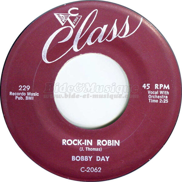 Bobby Day - Rock-in-Robin