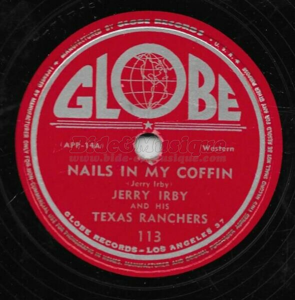 Jerry Irby and his Texas Ranchers - Nails in my coffin