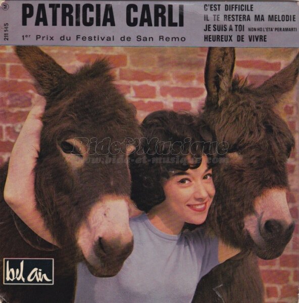 Patricia Carli - bonheur, c'est simple comme un coup de bide, Le