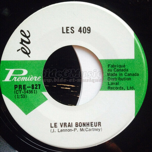 Les 409 - Le vrai bonheur