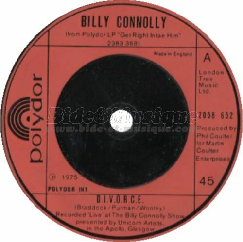 Billy Connolly - D-I-V-O-R-C-E