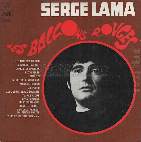 Serge Lama - La guerre  vingt ans