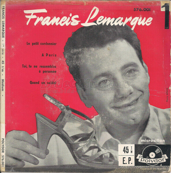 Francis Lemarque - Guerre et Paix sur Bide et Musique