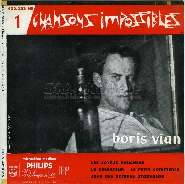 Boris Vian - Guerre et Paix sur Bide et Musique