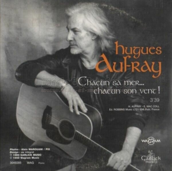 Hugues Aufray - Chacun sa mer, chacun son vent