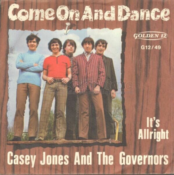 Casey Jones and the Governors - Come on and dance