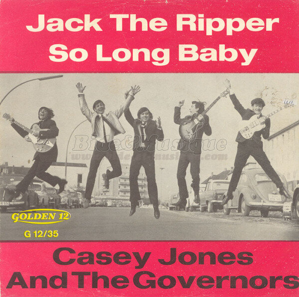 Casey Jones and the Governors - Hallo'Bide (et chansons pouvantables)