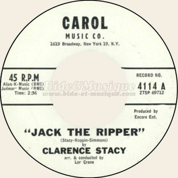 Clarence Stacy - Jack the Ripper