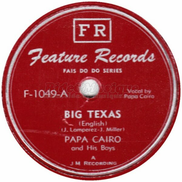 Papa Cairo and his Boys - Bide in America