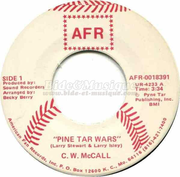 C.W. McCall - Pine tar wars