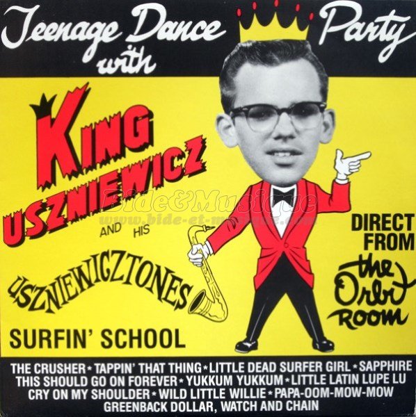 King Uszniewicz & The Uszniewicz-tones - Surfin' school