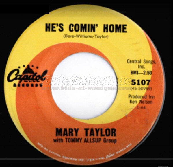 Mary Taylor - Hes coming home