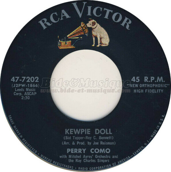 Perry Como - Kewpie doll