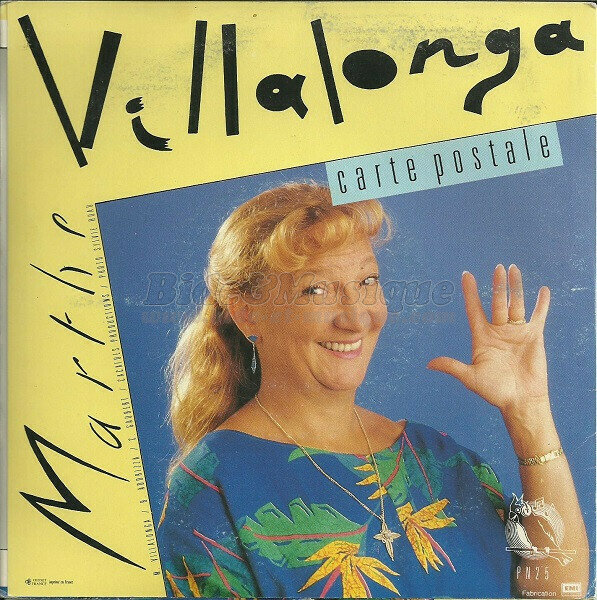 Marthe Villalonga - Carte postale