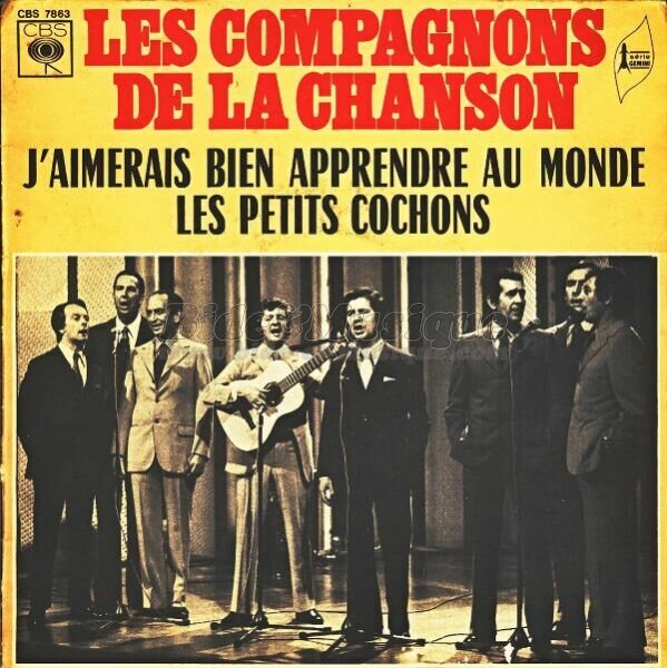 Les Compagnons de la Chanson - J'aimerais bien apprendre au monde