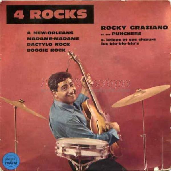 Rocky Graziano et ses Punchers - Dactylo rock