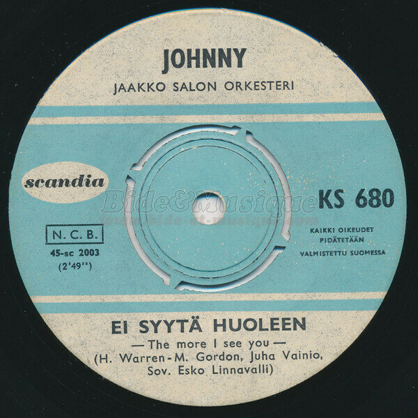 Johnny - Ei syyt huoleen