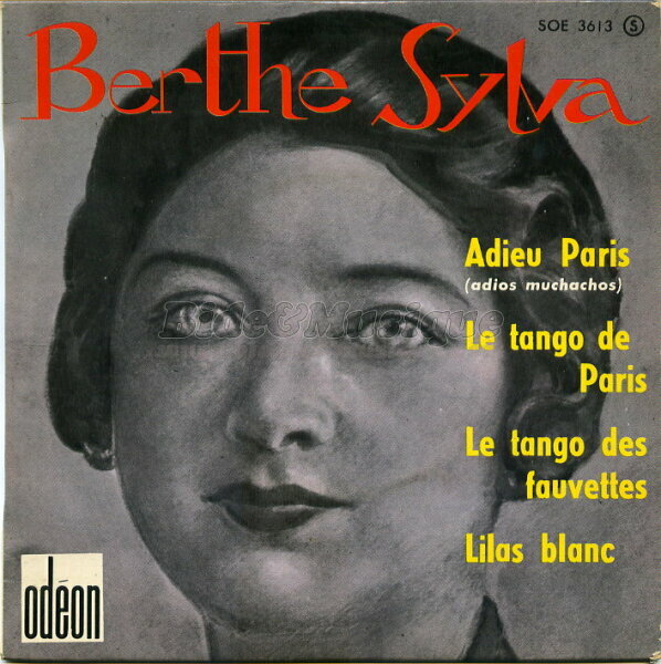 Berthe Sylva - Adieu Paris