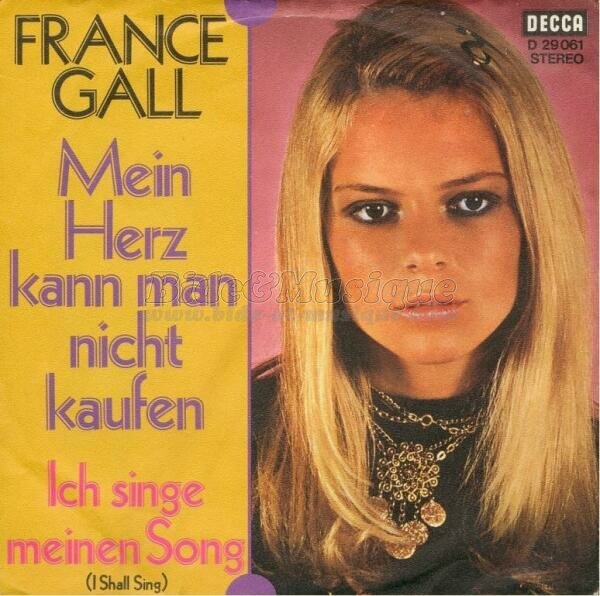 France Gall - Ich singe meinen song