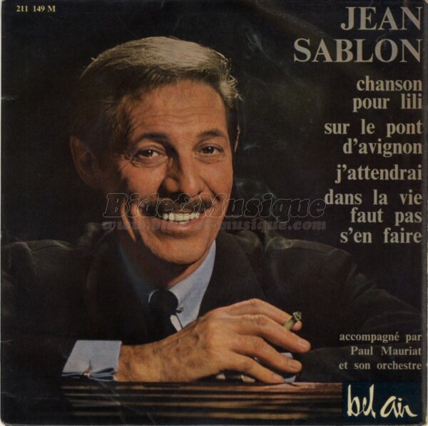 Jean Sablon - Sur le pont d'Avignon