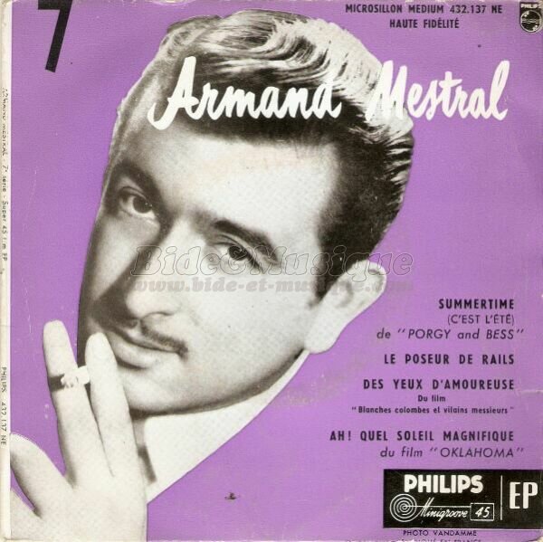 Armand Mestral - Annes cinquante