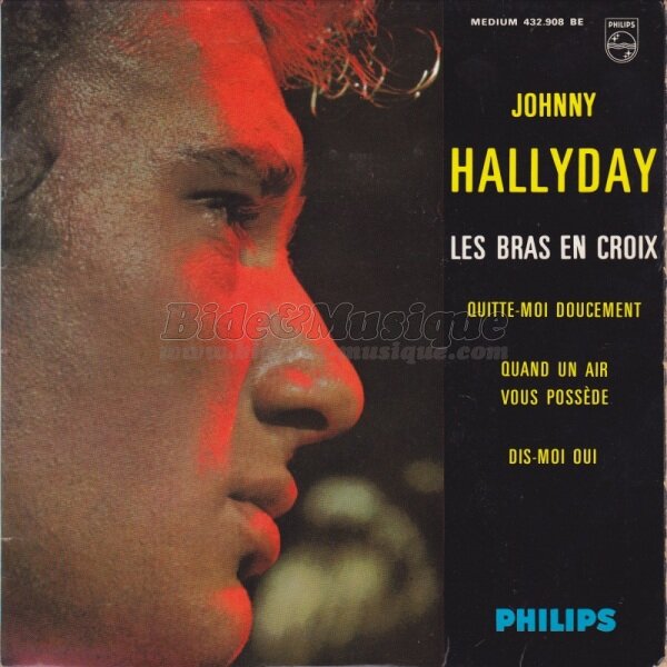 Johnny Hallyday - Les bras en croix