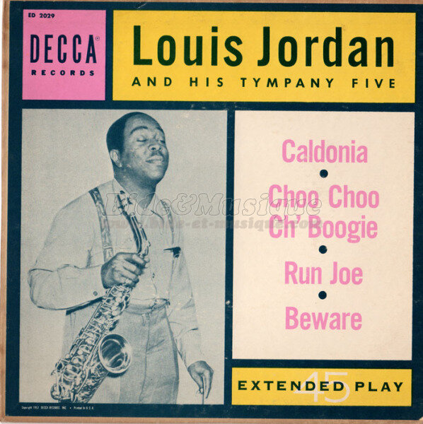 Louis Jordan and his Tympani Five - Caldonia